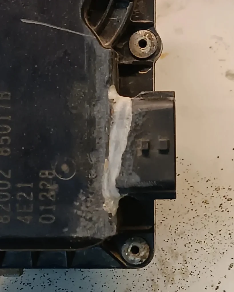 izgled konektroa nakon varenja